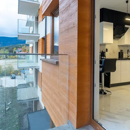 Sniezna Melodia - Z Widokiem Na Sniezke, Blisko Stoku Narciarskiego, Obok Aquaparku By Spaceapart דירה