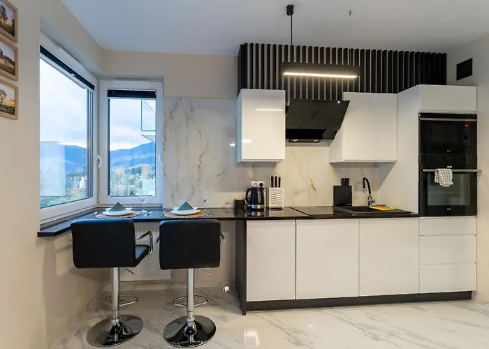 아파트 Sniezna Melodia - Z Widokiem Na Sniezke, Blisko Stoku Narciarskiego, Obok Aquaparku By Spaceapart